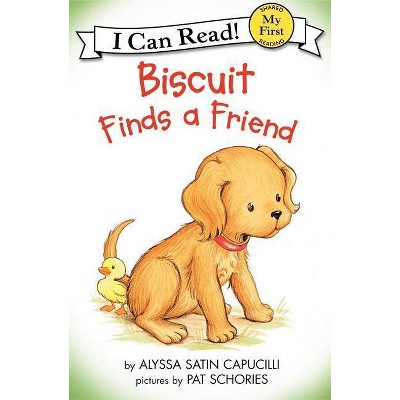 Biscuit Finds a Friend - (My First I Can Read) by  Alyssa Satin Capucilli (Paperback)