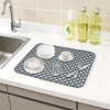 REGALWOVEN Silicone Durable Reusable Heat Resistant Dish Drying Mat 1 Pc - 3 of 4