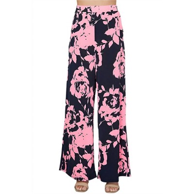 Women's Floral Print Pants - Plus - Shopin LA