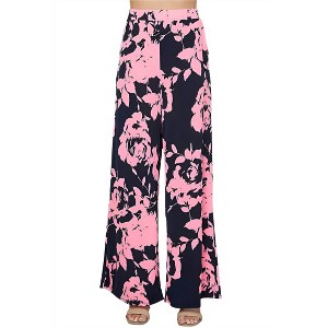 Women's Floral Print Pants - Plus - Shopin LA - 1 of 3