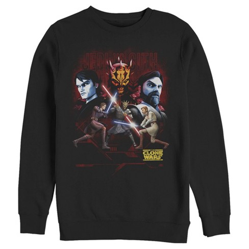 Men's Star Wars: The Clone Wars Jedi Vs. Sith Sweatshirt - image 1 of 3