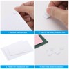 Unique Bargains 3D Dual-Adhesive Craft DIY Foam Dot Square Stickers White - 4 of 4