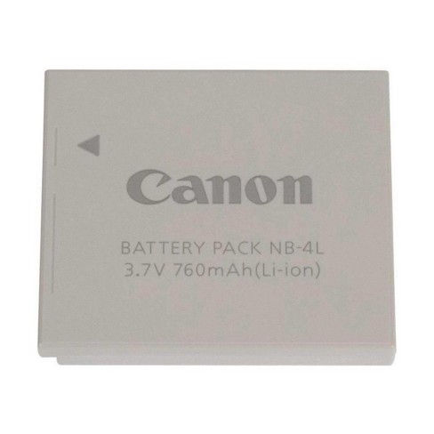 Canon Battery Pack Nb 4l 3 7 V 760mah Li Ion Canon Nb 4l Lithium Ion Battery For Powershot Digital Elph Cameras Target