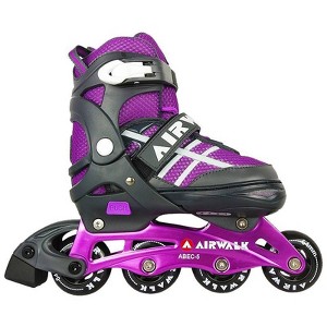 Airwalk Youth Inline Skate - Plum Purple - 1 of 4