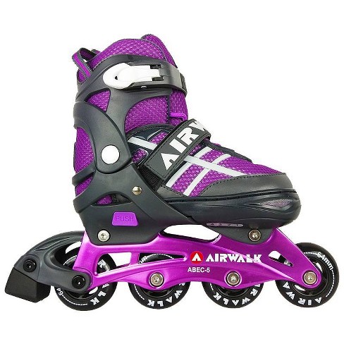 Rollerblade Kit de Protection - Skate Vitesse Jr - Noir av. Rose