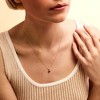 Pure Collection by Ross-Simons 0.28 Carat Garnet Pendant Necklace in 14kt Yellow Gold - 3 of 4