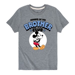 Boys' - Disney - Member Of The Brother Club Short Sleeve Graphic T-Shirt - 1 of 4