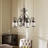 Quorum Lighting San Miguel 4-Light Nook Pendant, Vintage Copper, 27 Width, 24 Height - 2 of 3