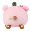 Chairoikoguma San-X Original Cherry Mochi Cushion Plush - Pink - 4 of 4