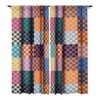 Schatzi Brown Alice Check Multi 84" x 50" Single Panel Blackout Window Curtain - Deny Designs - 3 of 4