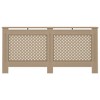 vidaXL Radiator Cover 67.7"x7.5"x32.1" MDF - 3 of 4