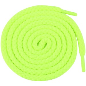 INSPIRE CHIC Round Rope Thick Cotton Solid Shoe Laces for Sneakers Boot 1 Pair - 1 of 4