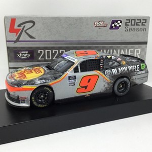 Noah Gragson 2022 Bass Pro Shops / TrueTimber / Black Rifle Coffee Company Darlington Race Win Autographed 1:24 Diecast - 1 of 4