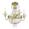 Livex Lighting Valentina 4 - Light Chandelier in  Winter Gold - 3 of 4