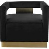 Meridian Furniture,Armani Velvet Accent Chair - 4 of 4