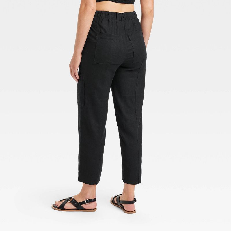 Women's High-Rise Pull-On Tapered Pants - Universal Thread™ , 3 of 7
