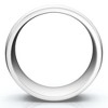 Pompeii3 Hand Braided Wedding Band 14K White Gold 7MM Comfort Fit Brushed Mens Ring - 3 of 4