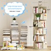 Besiost Rotating Bookcase, 360 Display Corner Bookshelf for Small Space - 4 of 4
