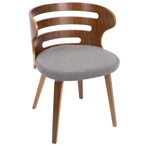 Cosi Mid Century Modern Chair Gray - LumiSource - image 1 of 4