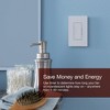 Lutron Maestro Countdown Timer Switch for Halogen and Incandescent Bulbs, MA-T51MN-GR, Gray - 4 of 4