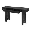 CAVINAS 52 inch Console Table with Rattan Accent,Retro Entryway Table with Storage Drawers for Living Room,Hallway - 4 of 4