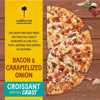 California Pizza Kitchen Bacon and Onion Frozen Thin Crust Pizza - 10.8oz