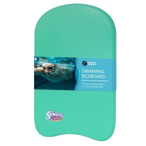 Sunlite Sports Swimming Kickboard - One Size Fits All - A Great Training Aid for Children and Adults - Blue - 1 of 4