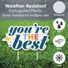 Big Dot of Happiness Thank You So Very Much - Yard Sign and Outdoor Lawn Decorations - Gratitude Yard Signs - Set of 8 - 3 of 4