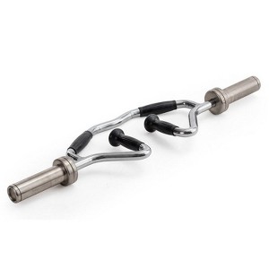 YORK Barbell International Bi Tri Trap Bar with Rubber Grips 25 lbs - 1 of 1