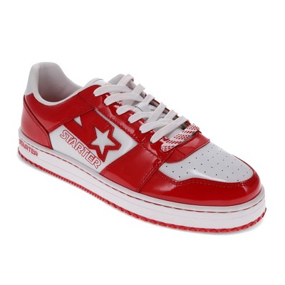 PONY Men's M100 Genuine Leather High-Top Sneakers – Lace-Up Athletic Shoes