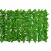 vidaXL Balcony Screen with Green Leaves 118.1"x29.5" - 3 of 4