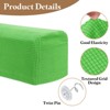 Unique Bargains Anti-Slip Stretch Couch Armrest Slipcovers 4 Pcs - 3 of 4