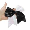 Unique Bargains Women's Halloween Sequin Bow Hair Elastics 1 Pc - 4 of 4