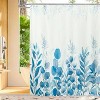 LunaLulinlk Blue Eucalyptus Fabric Shower Curtain - 3 of 4