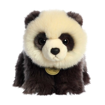 Aurora Small Panda Cub Miyoni Tots Adorable Stuffed Animal Black 9"
