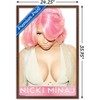 Trends International Nicki Minaj - Pink Framed Wall Poster Prints - 3 of 4