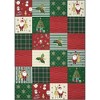 Christmas Washable Area Rug Holiday Decor Non-Slip Non Shedding Rugs - 3 of 4