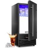 Hooure 15-Inch Commercial Ice Maker - 120 lb/24H Half Cube Production, 30 lb Storage Bin, Freestanding/Undercounter - 2 of 4