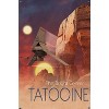Trends International Star Wars: Tatooine - Visit Tatooine by Russell Walks 23 Unframed Wall Poster Prints - 4 of 4