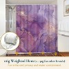 LunaLulinlk Shower Curtain with Hooks – Heavy-Duty Mold/Mildew-Resistant - 3 of 4