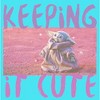 Girl's Star Wars: The Mandalorian Grogu Keeping It Cute Crop T-Shirt - 2 of 3