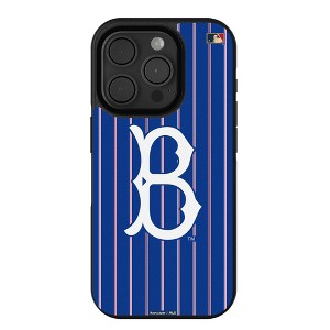 MLB Cooperstown East Teams Pinstripe Bump Cell Phone Case for Apple iPhone - 1 of 4