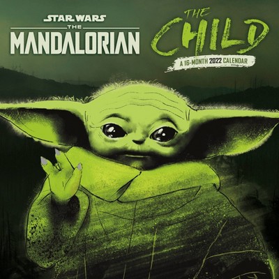 2022 Wall Calendar Star Wars Mandalorian The Child - Trends International Inc
