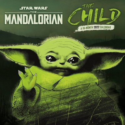 2022 Wall Calendar Star Wars Mandalorian The Child - Trends International Inc