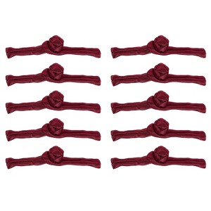 Unique Bargains DIY Durable Material Easy to Sew Knots Sewing Buttons Closure 10 Pairs - 1 of 4