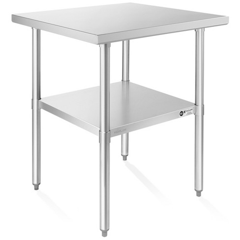 Kutler Stainless Steel Table For Work And Prep 24 X 24 Inches, Nsf ...