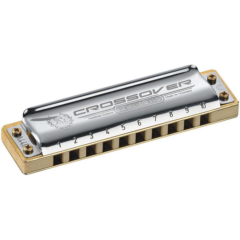 Hohner M2009BX-A Marine Band Crossover Harmonica, 4 of 6