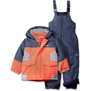 OshKosh B'Gosh Little Boys' Heavyweight Coat and Snowbib Snowsuit Sets - 1 of 4