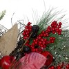 Northlight 24" Unlit Autumn Harvest Mixed Berry, Pine, and Nut Thanksgiving Fall Wreath - 3 of 4