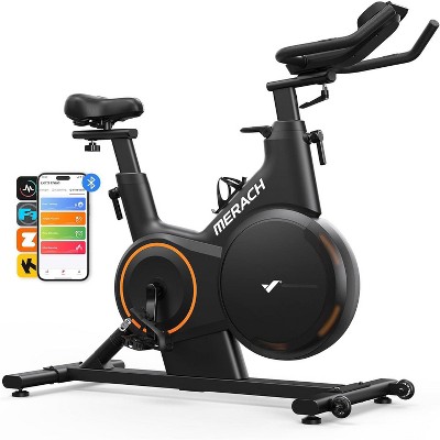 MERACH Smart Magnetic Stationary Exercise Bike for Home Weight Loss Bluetooth